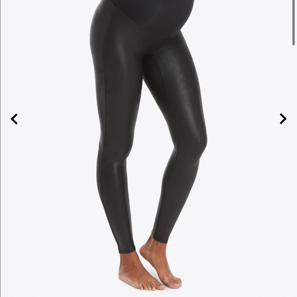MATERNITY SPANX faux leather legging